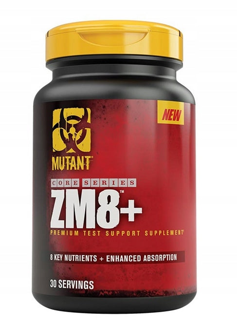 ZMA Supplement Mutant Core ZM8+ Booster 90 Caps.