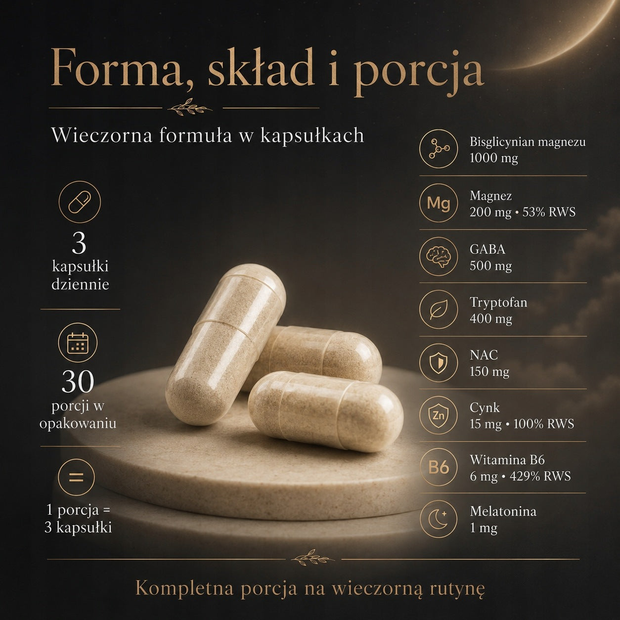 ZMB 90 capsules Zinc Magnesium B6 Melatonin GABA Tryptophan NAC Victorious Name other
