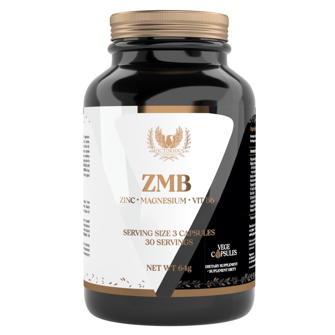 ZMB 90 capsules Zinc Magnesium B6 Melatonin GABA Tryptophan NAC Victorious