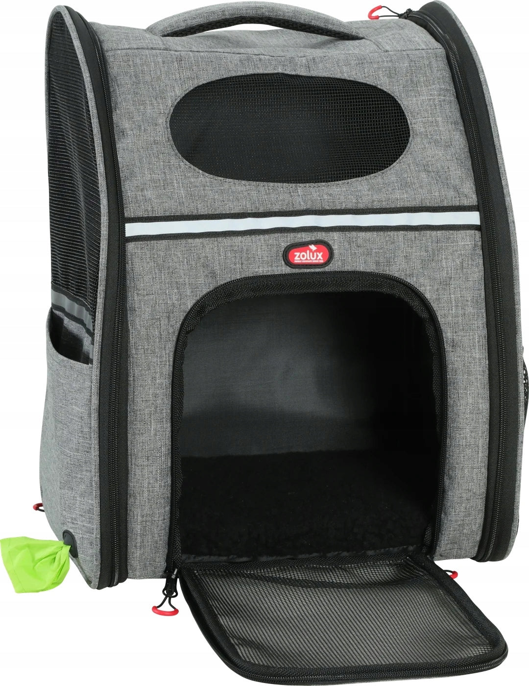 ZOLUX Backpack for transporting dog and cat NOMAD 32×25×42 cm Main material fabric