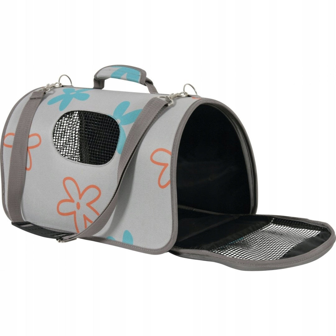 ZOLUX Cat Dog Carrying Bag Flower S small Grey Packaging status original