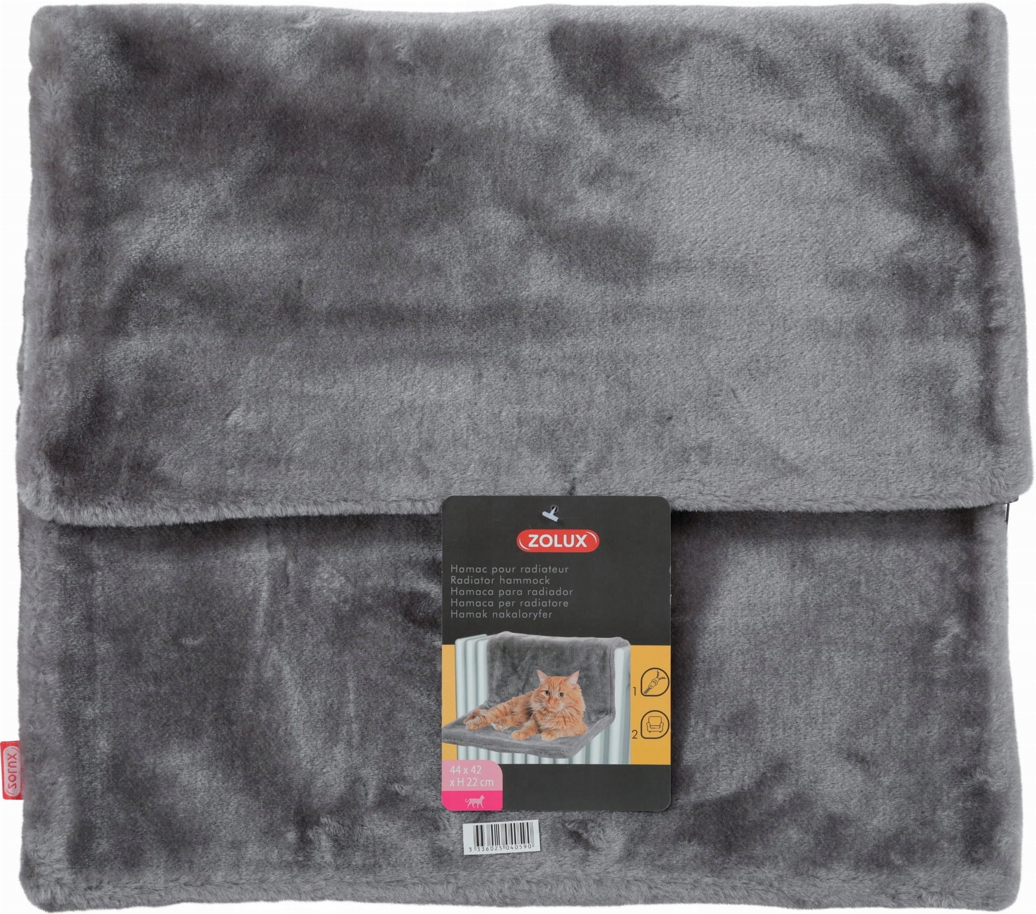 ZOLUX Cat radiator hammock grey Manufacturer code 504059GRI