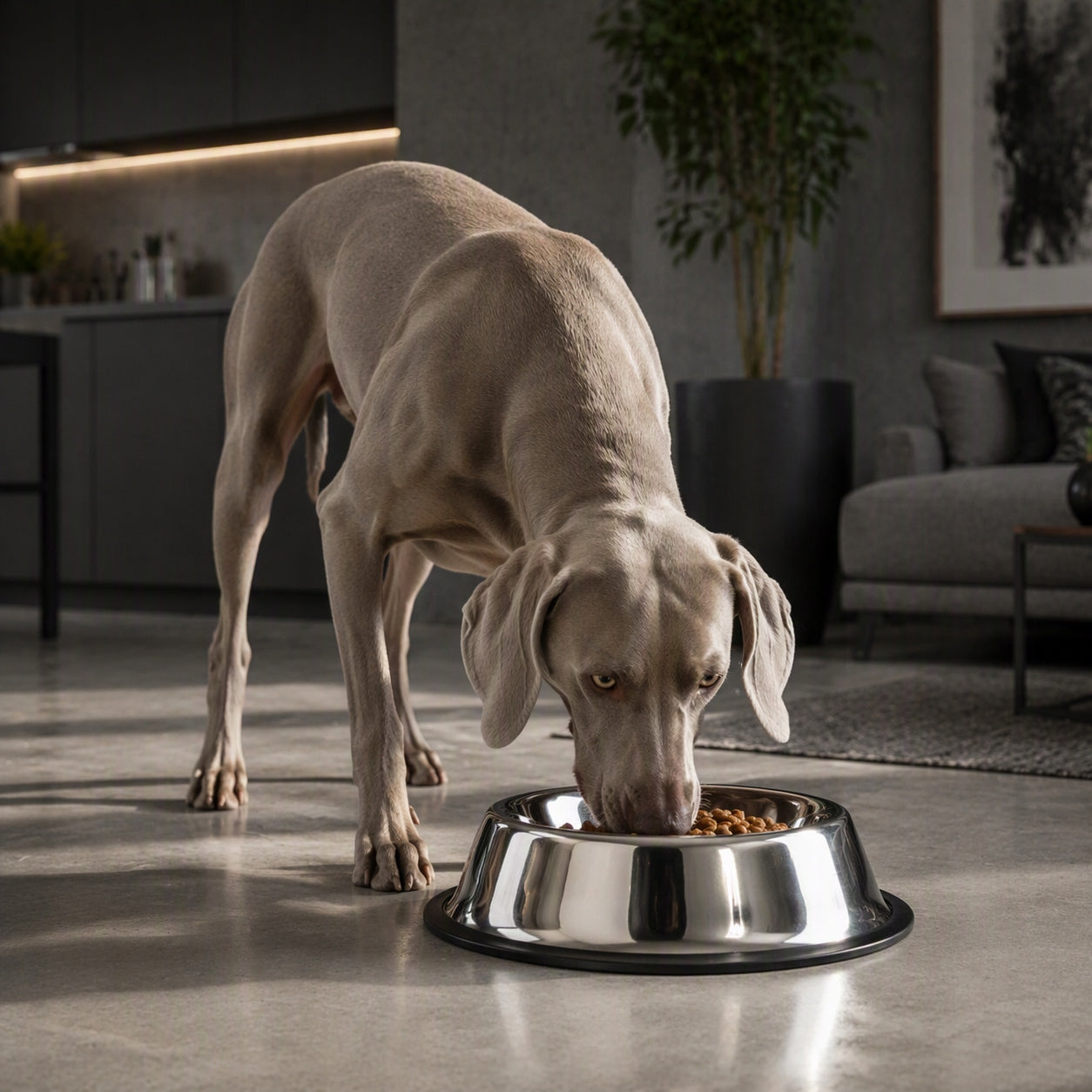 ZOLUX Dog bowl inox non-slip 2,7 l 32,5 cm steel Brand Zolux