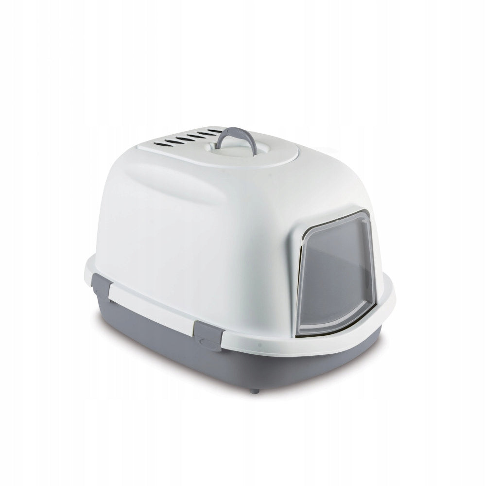 ZOLUX JUMBO Toilet with Filter - Large Cat Litter Box - Blue Product width 55 cm