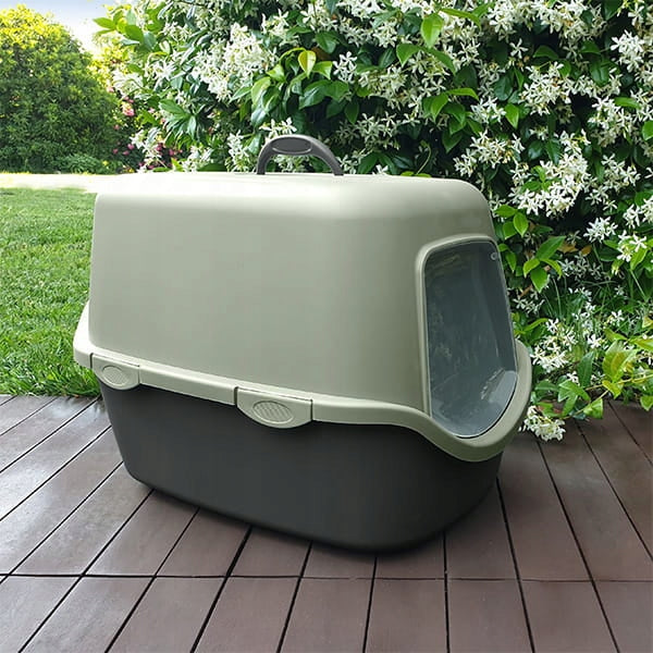 ZOLUX LITTER BOX WITH FILTER CATHY 56X40X40 ECO Green Brand Zolux