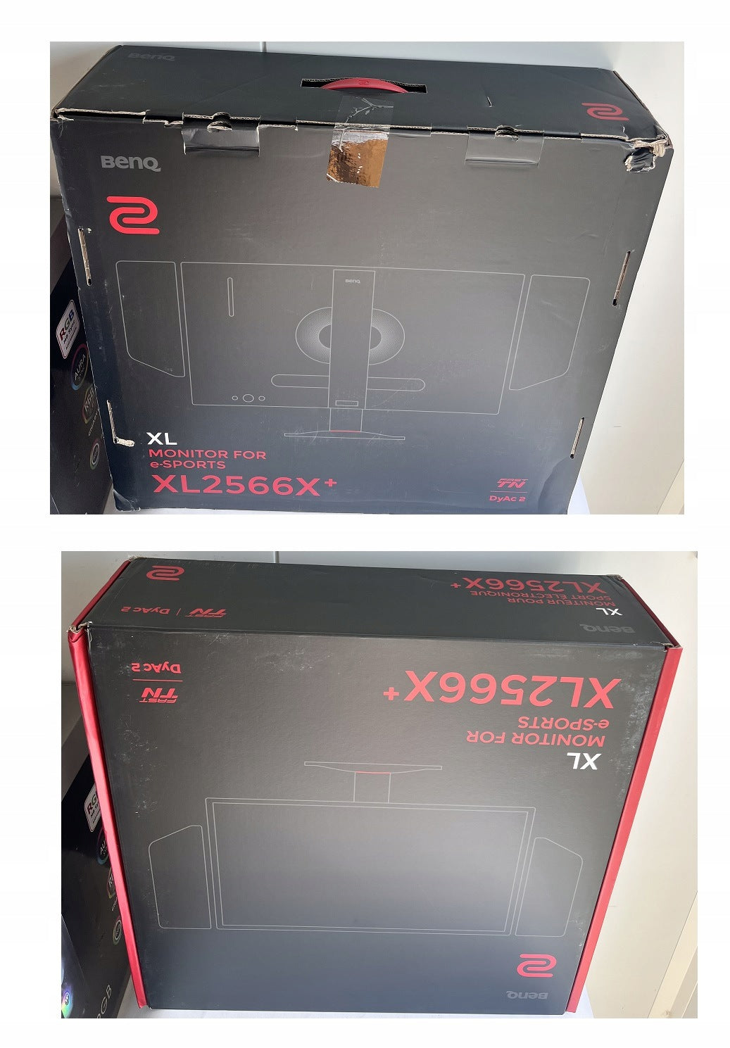 ZOWIE Monitor BENQ 24,1 XL2566X+ FHD TN LED 400Hz HDMI DP GAMING Manufacturer code 9H.LMRLB.QBE