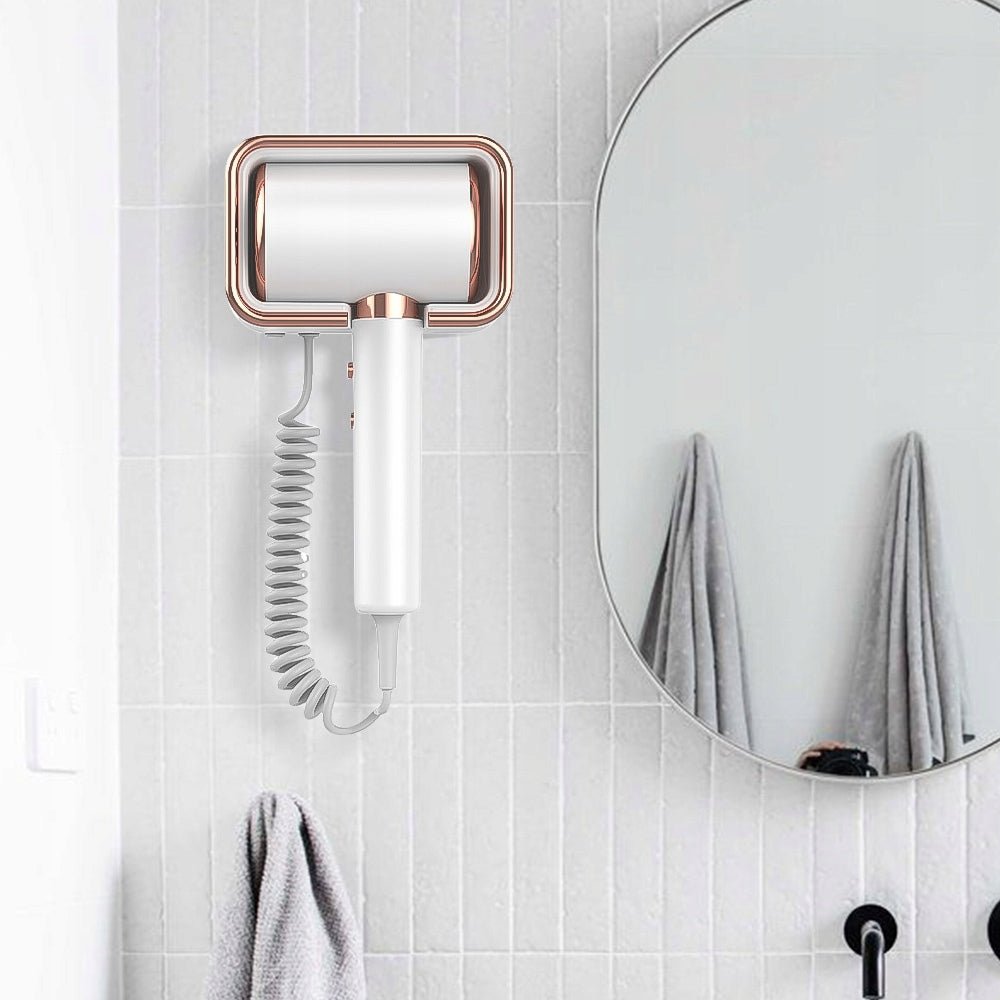 ZREE Hair Dryer Small Lightweight Hotel Wall Mounted White 2000W Brand Zree