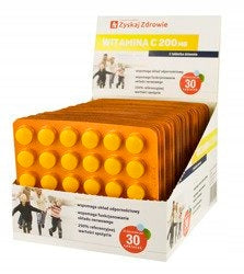 ZYSKAJ ZDROWIE VITAMIN C 200mg 30 tablets, 1 blister