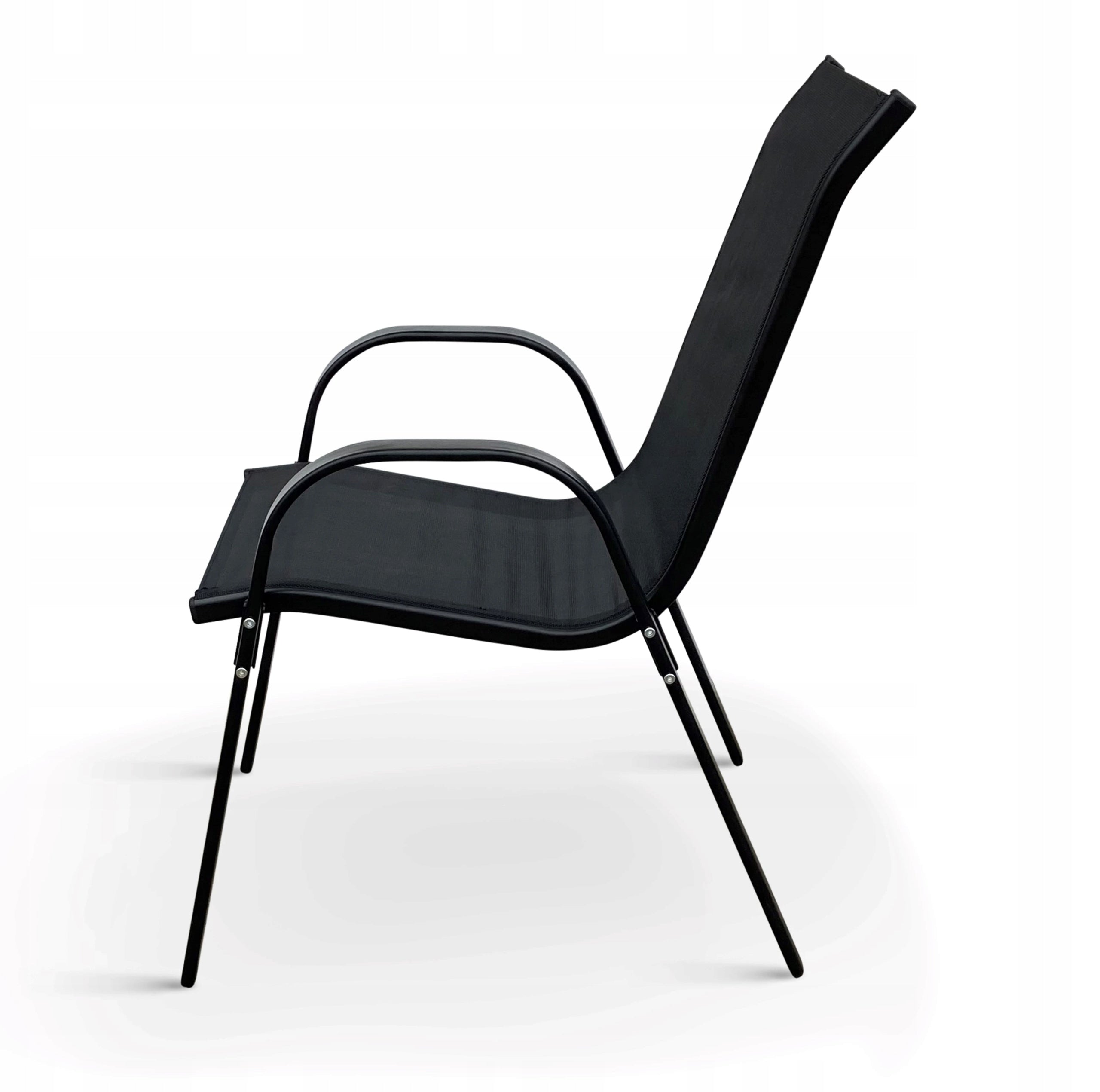 Zahradní jídelní set Viking XL 190cm + 8x kovová židle Ramada Color black