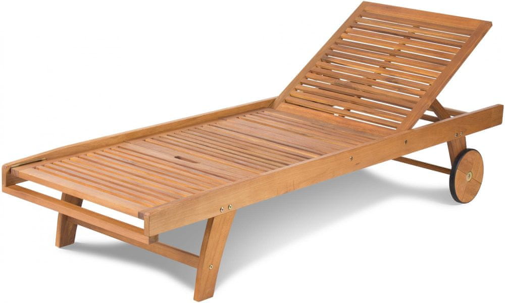 Zahradní lehátko Fieldmann FDZN 4007-T dřevo akácie Color beige