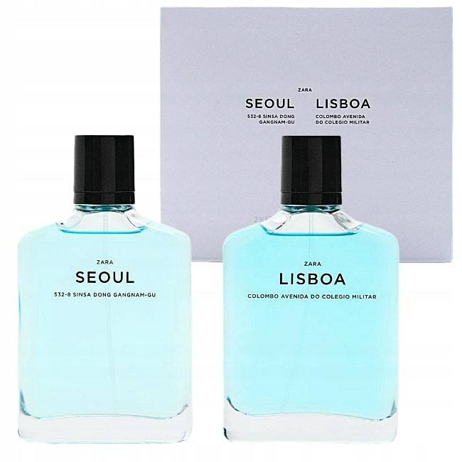 Zara Seoul + Lisboa EDT 2 x 100 ml men's Eau de toilette