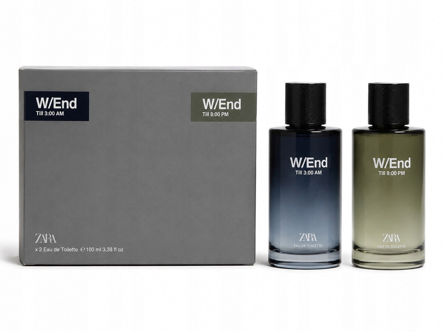 Zara W/End – Set of 2 x Eau De Toilette EDT 100 ml EDT SET 200ml