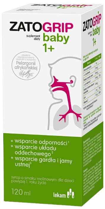Zatogrip baby 1+ liquid 120 ml