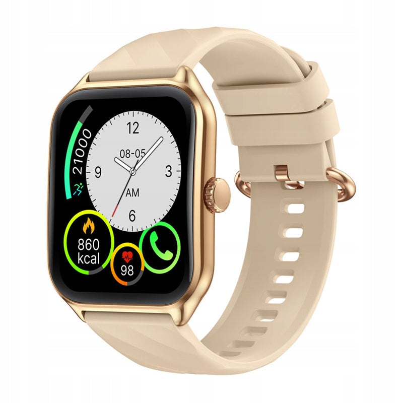 Zeblaze GTS 4 Smartwatch Smart Watch AMOLED Heart Rate Measurement Gold