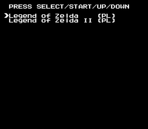 Zelda1+2PL Pegasus kartridż na układach scalonych Brand no brand