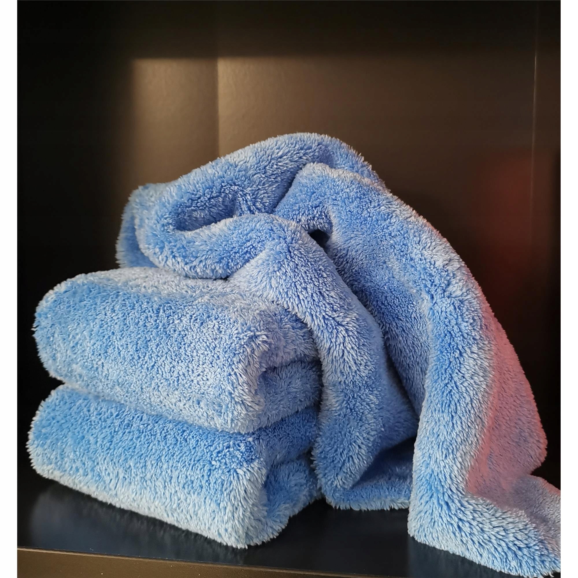Zerda Microfiber Pearl 40x40cm Blue Edgeless Seamless Manufacturer no brand