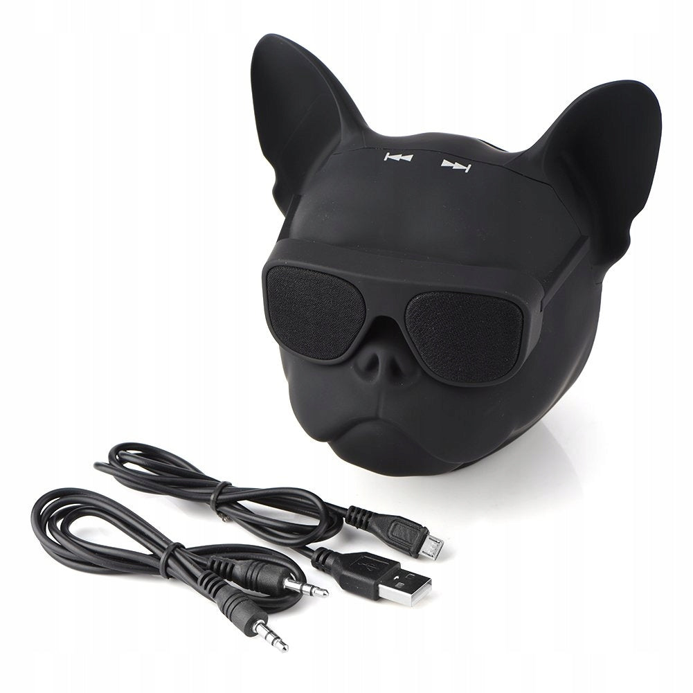 Zerone Creative Dog Head Shaped Speaker Gadget Gift