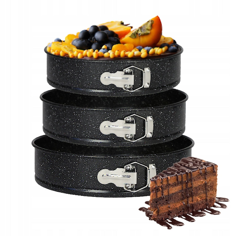 Torto forma rinkinys, 3 vnt., 22/24/26 cm, Karl Hausmann, apvalios