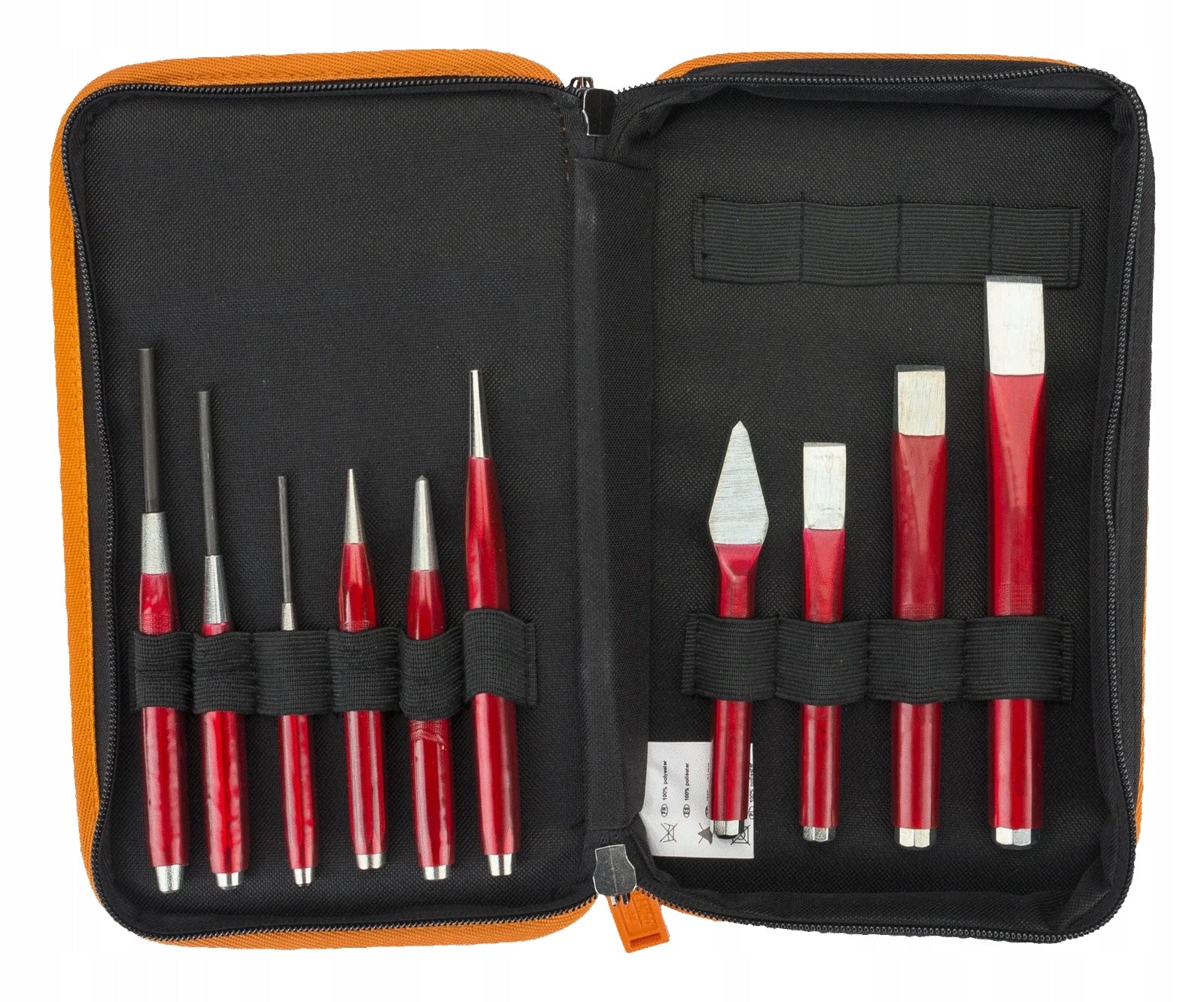 Meißel-Werkzeugsatz Bahco, 10-tlg