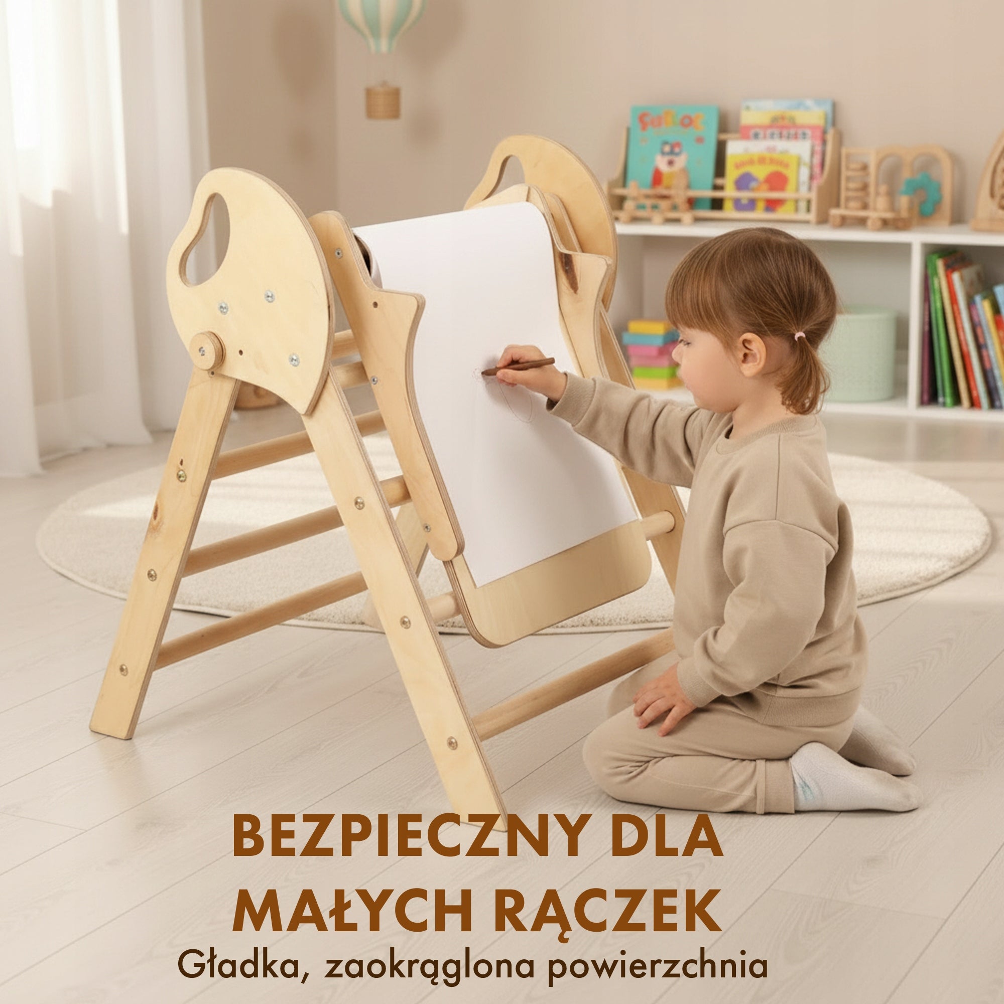 Zestaw do wspinaczki i sztuki 6 w 1 Montessori Brand Goodevas