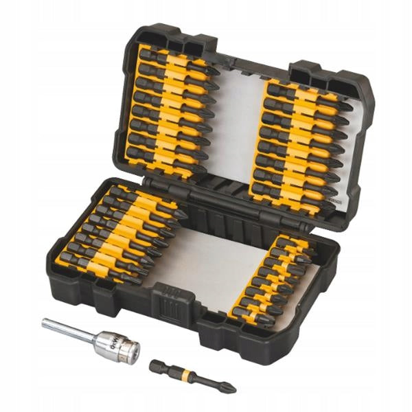 Schlagschrauber-Satz Dewalt PZ1,2,3 PH1,2,3 T20,25 - DT70545T, 34-tlg.