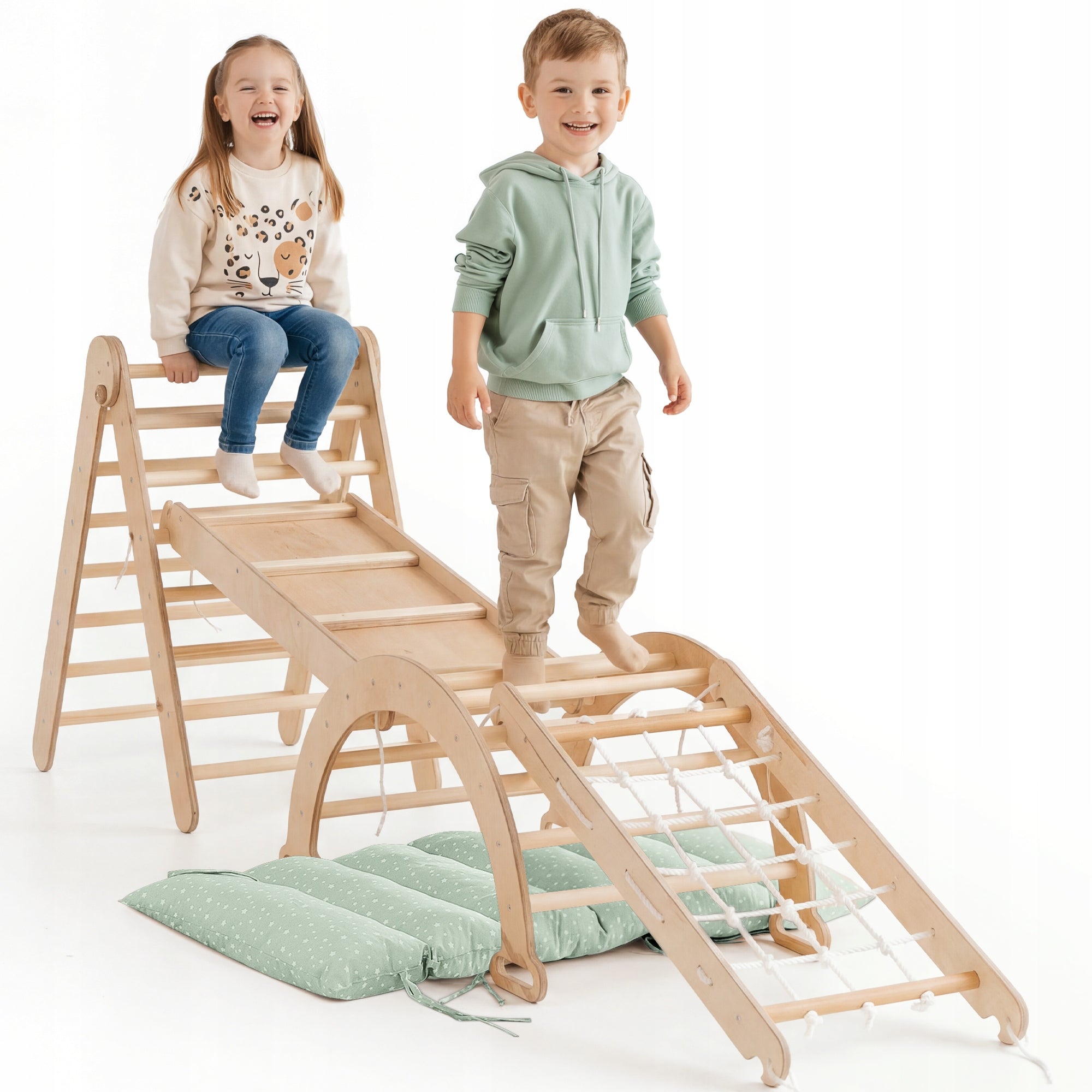 Zestaw wspinaczkowy Montessori 5-w-1 dla dzieci w wieku od 1 do 5 lat