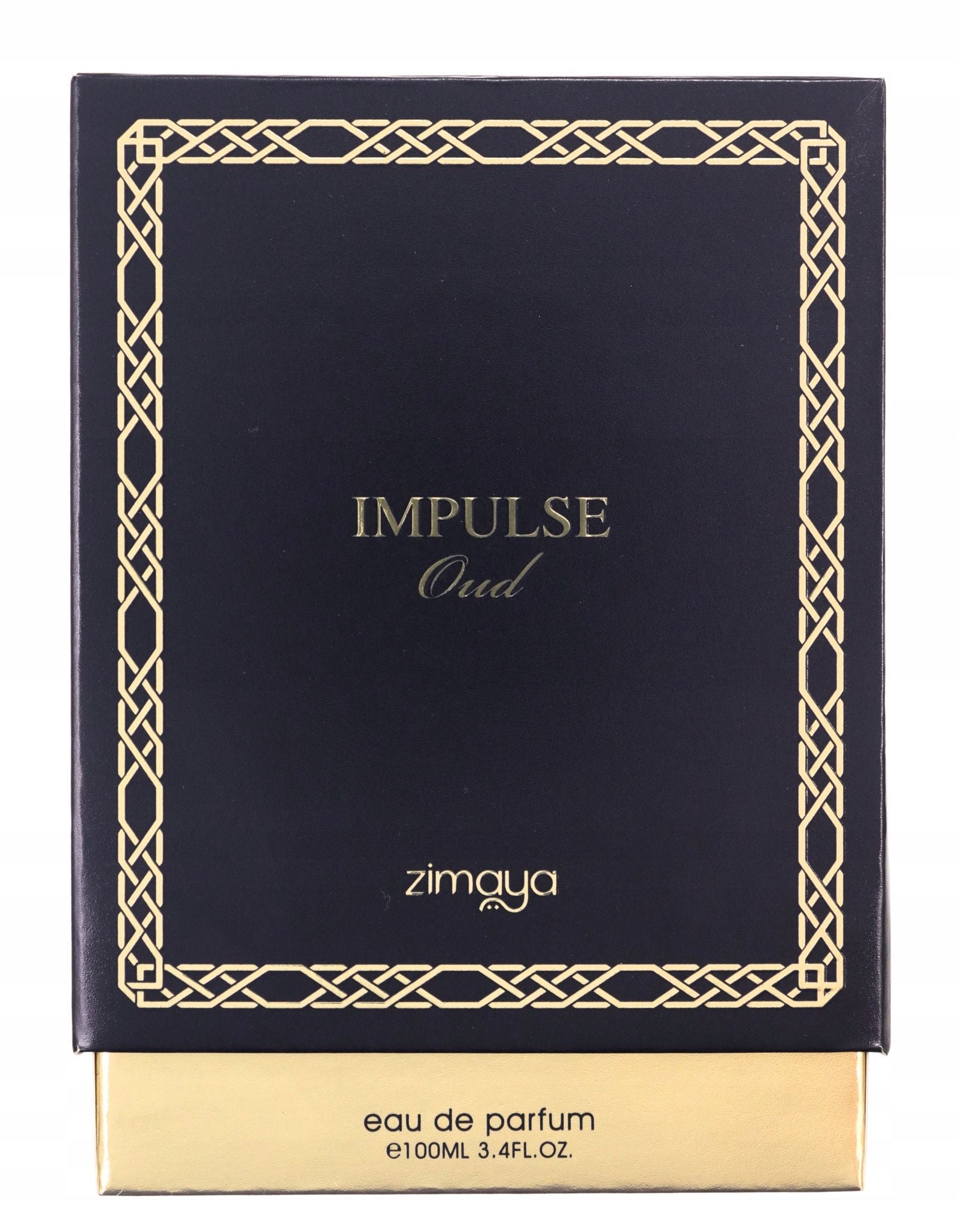 Zimaya Impulse Oud Perfumed Water 100 ml Packaging status original