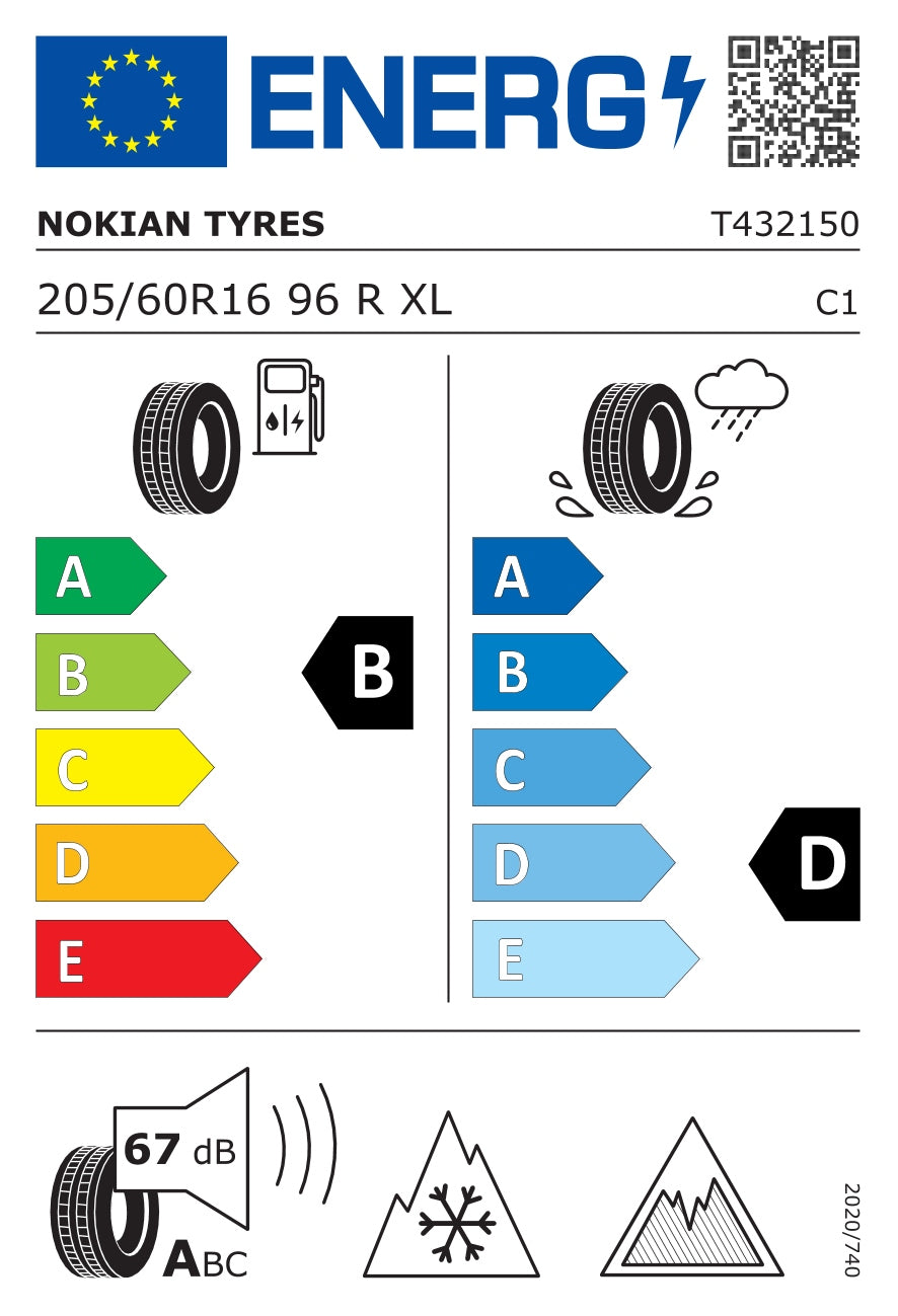 Zimní pneumatika Nokian Tyres Hakkapeliitta R5 205/60 R16 96 R přilnavost Year of manufacture 2026