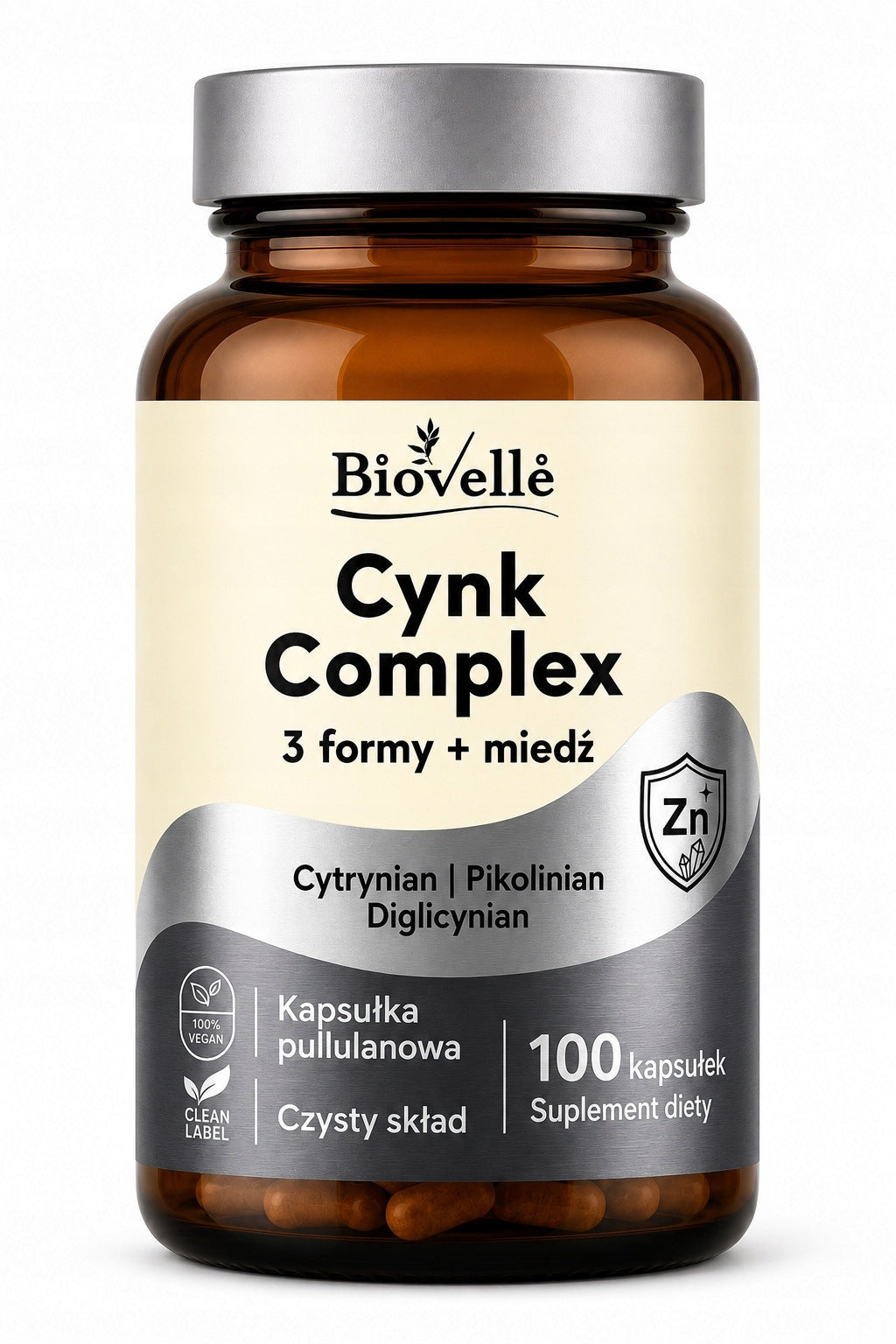 Zinc Complex 15mg PICOLINATE CITRATE + Copper 100 capsules
