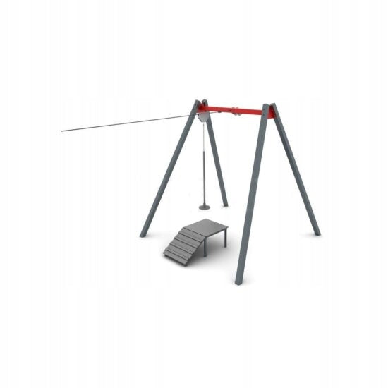 Zipline rope slide with CERTIFICATE Manufacturer code ZM ( ZL)
