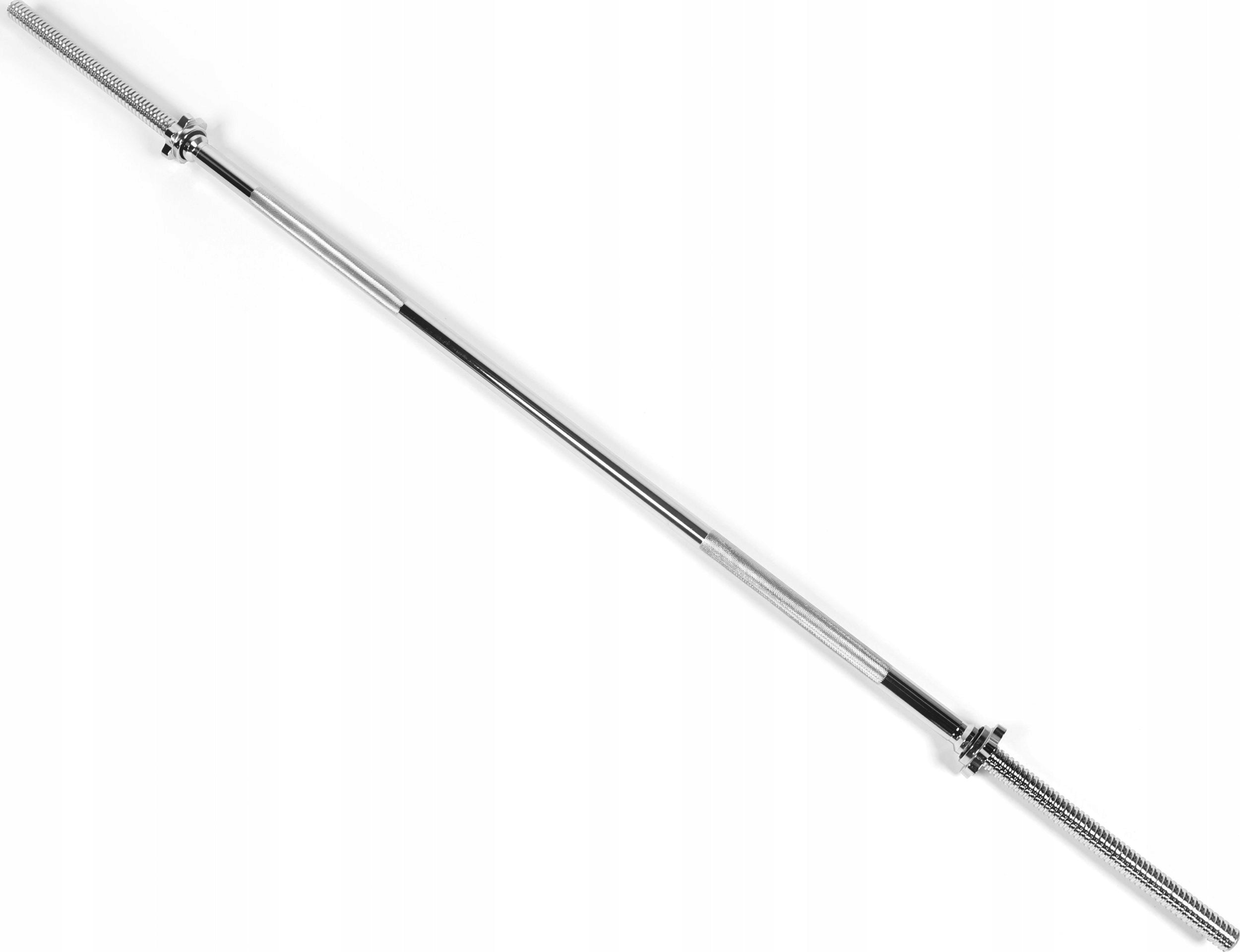 Zipro Griffin Steel Straight Barbell Bar 150cm 28mm + Clamps