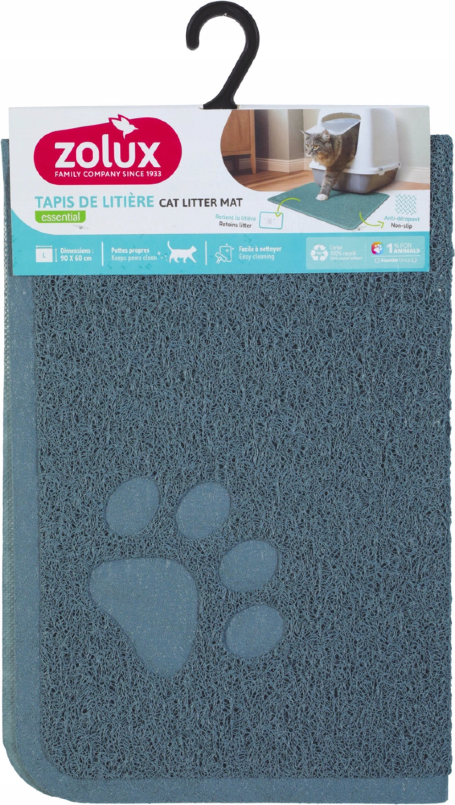 Zolux Wiper Before Cuvette Blue 60cm x 90cm 474425 Manufacturer code 474425