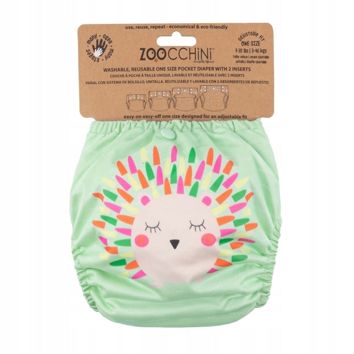 Zoocchini AIO reusable diaper with 2 inserts