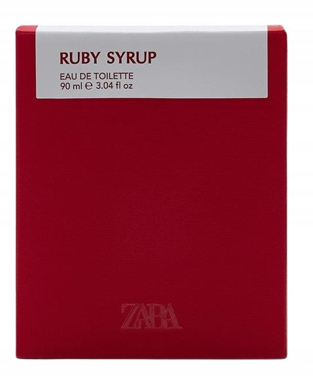 a397 WOMEN'S PERFUME ZARA RUBY SYRUP 90ml NEW ORIGINAL in box Manufacturer code 0120/694