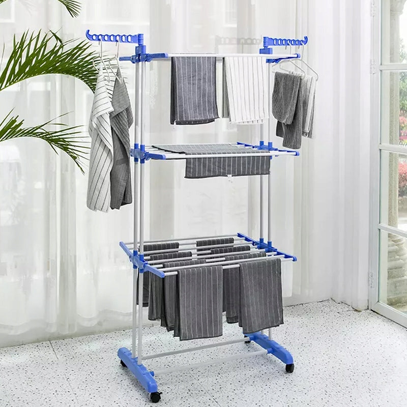 Vertikalus sulankstomas XXL skalbinių džiovintuvas