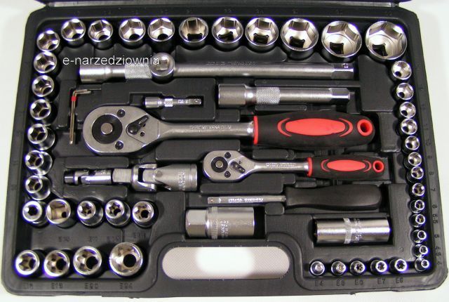 Raktų ir galvučių rinkinys YATO, 40 dalių, TORX, 6–22 mm