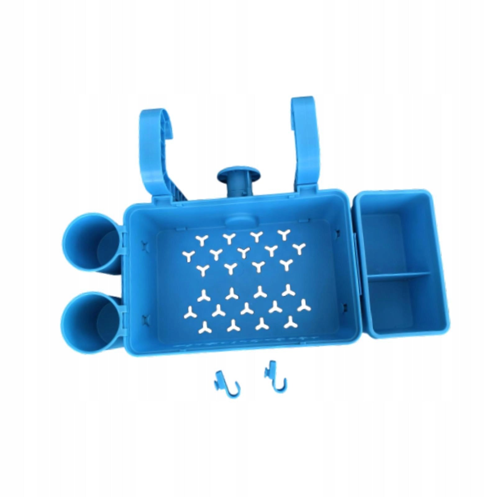 above Ground Pool Basket Sturdy Pool Accessories for Beverages Towels Blue Brand no brand