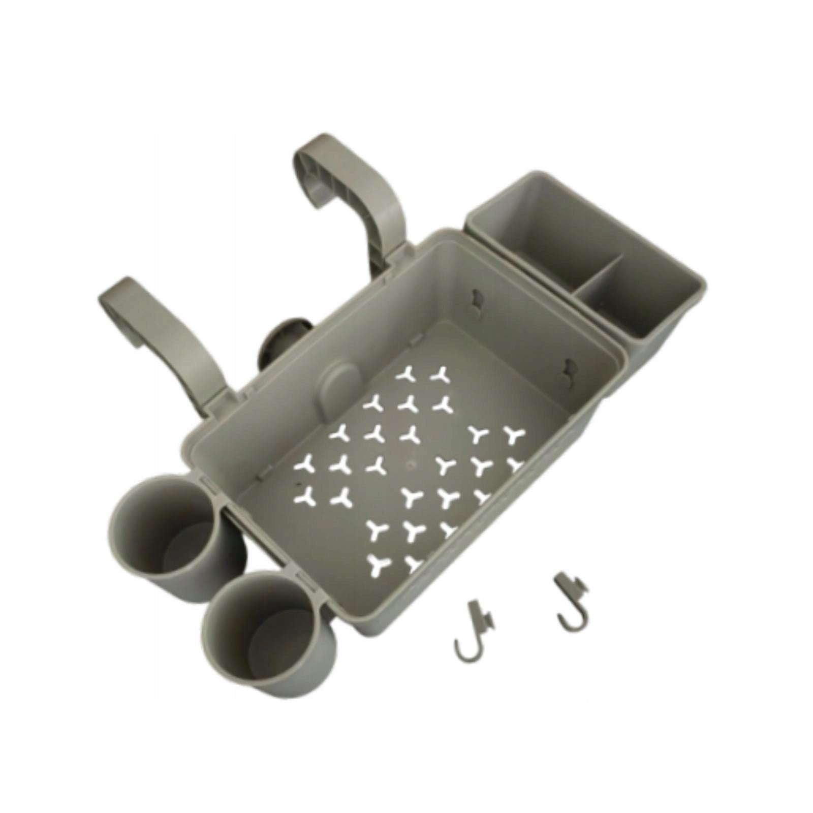 above Ground Pool Basket Swimming Pool Organizer for Towels Beverages Grey Brand no brand