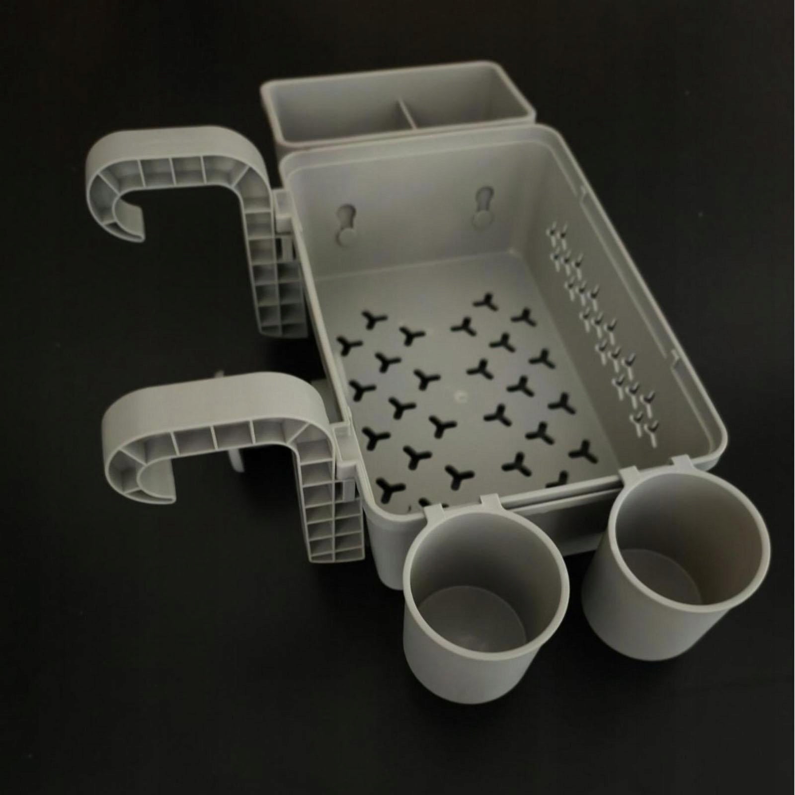 above Ground Pool Basket Swimming Pool Organizer for Towels Beverages Grey Weight 0.992 kg