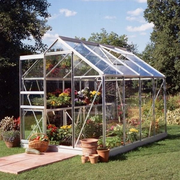 acm ALUMINUM GREENHOUSE 5 m2 POPULAR SILVER GLASS 1,93 X 2,57 M Manufacturer code SO0172