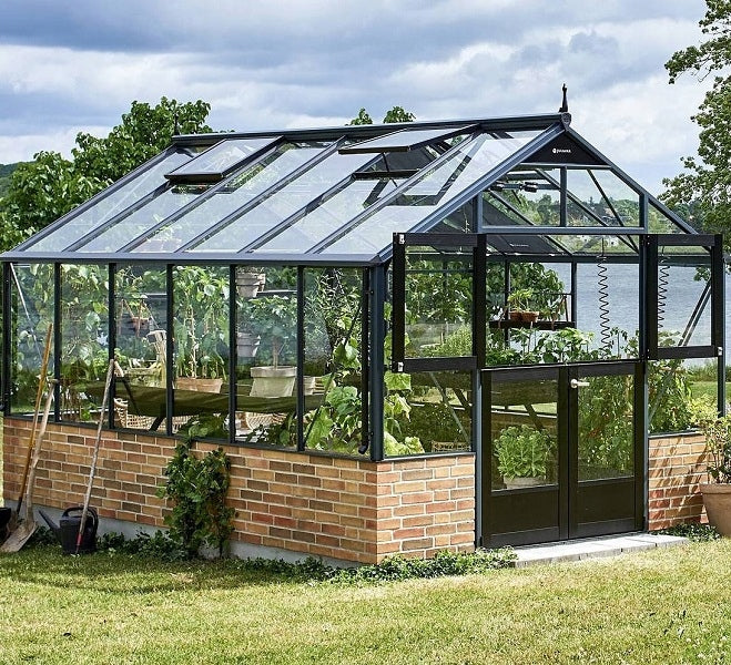 acm GREENHOUSE ON THE FOUNDATION PREMIUM 13M2 JULIANA aluminium tempered glass