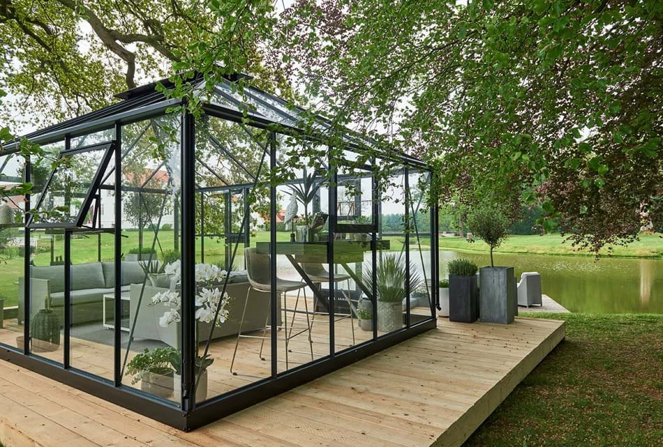 acm GREENHOUSE ORANGERY WINTER GARDEN GRAND 18,8 m2 on the foundation Product weight with unit packaging 600 kg