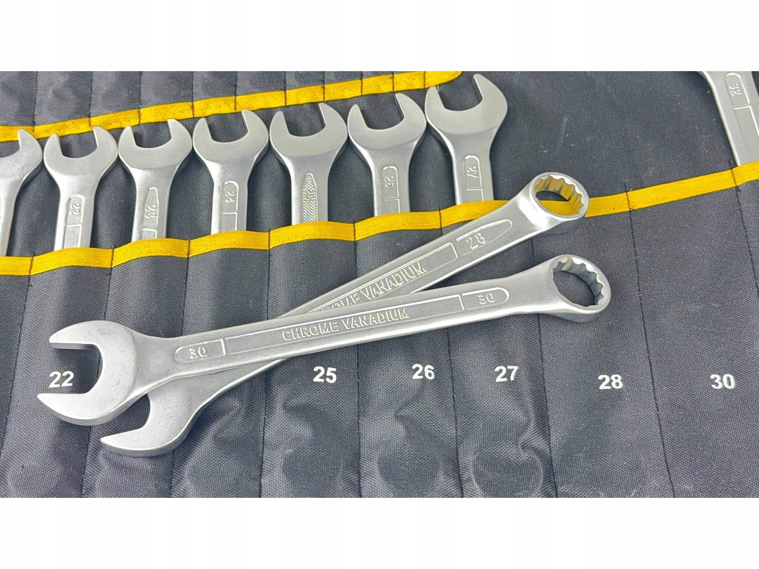 Raktų rinkinys, 25 vnt., 6–32 mm, CR-V