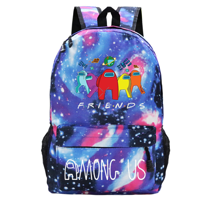 among us SCHOOL BACKPACK SATCHEL A4 LARGE COLORS MANY DESIGNS STYLE NEW Manufacturer code drey6tryhdfrg