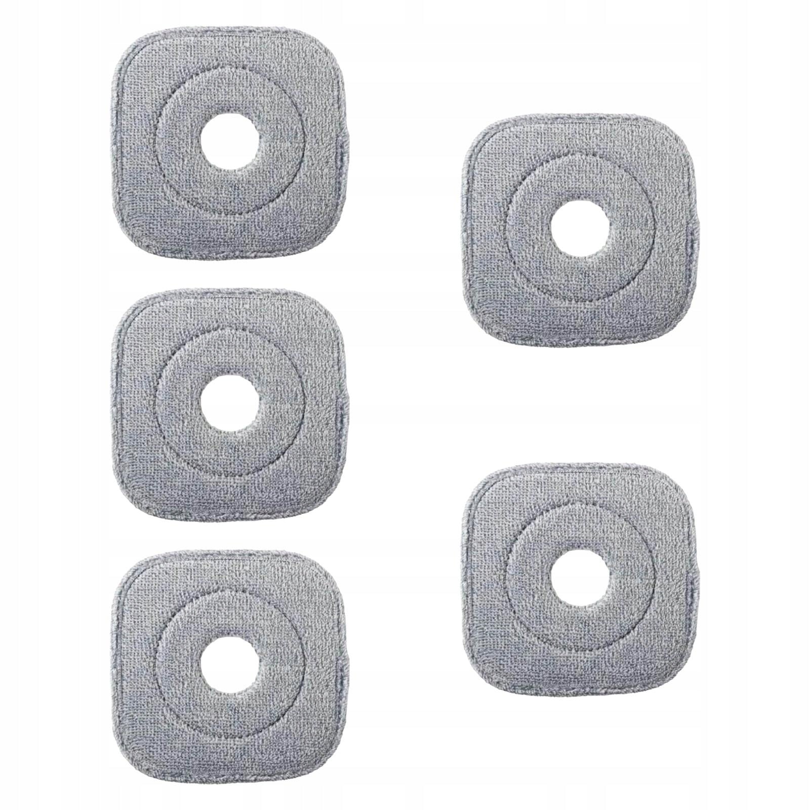 and Bucket Set Household 360 Degree Rotating Flat Bucket for 5 Mop Pads