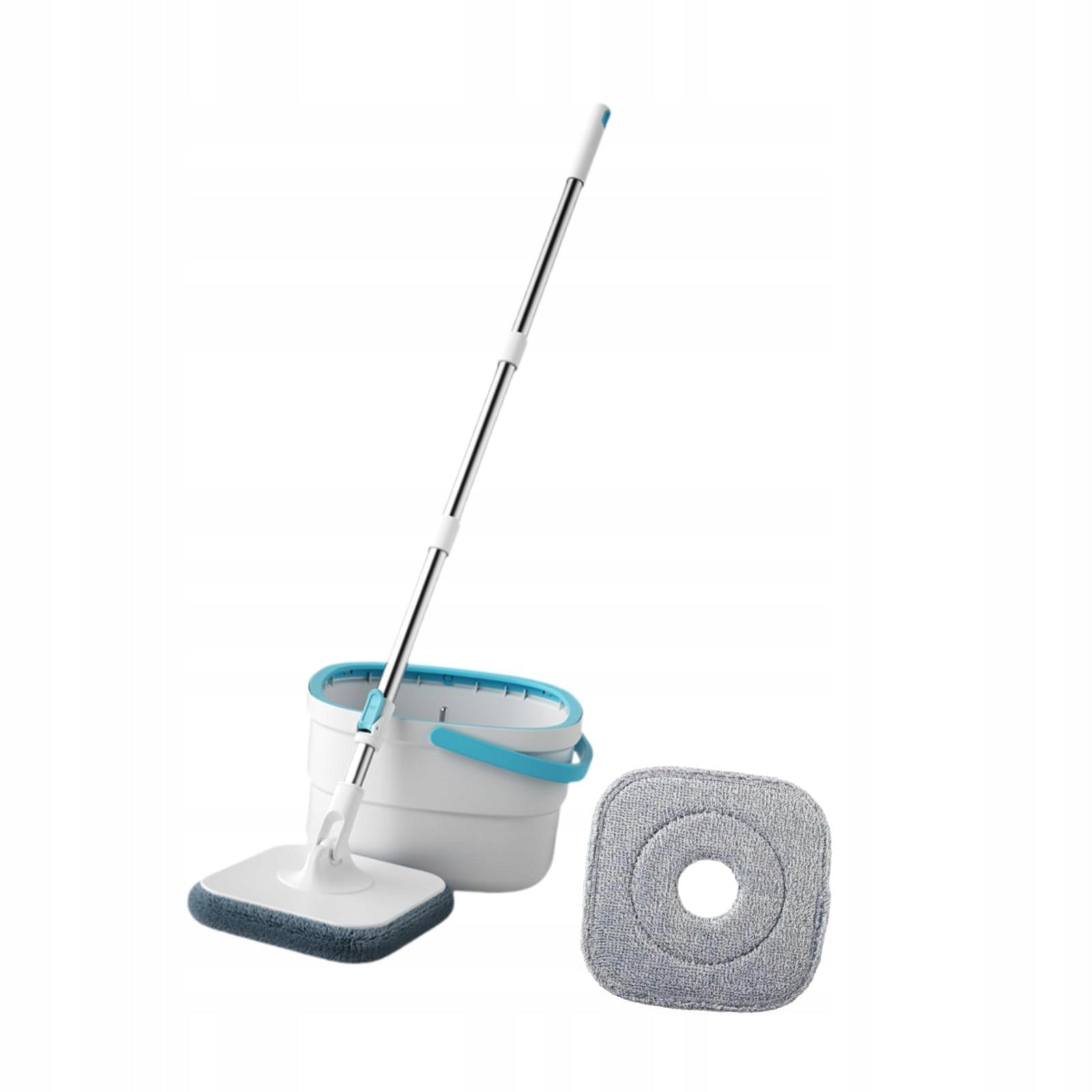 and Bucket Set Wet or Dry Using Stainless Steel Microfiber with 2 Mop Pads Packaging status no packaging