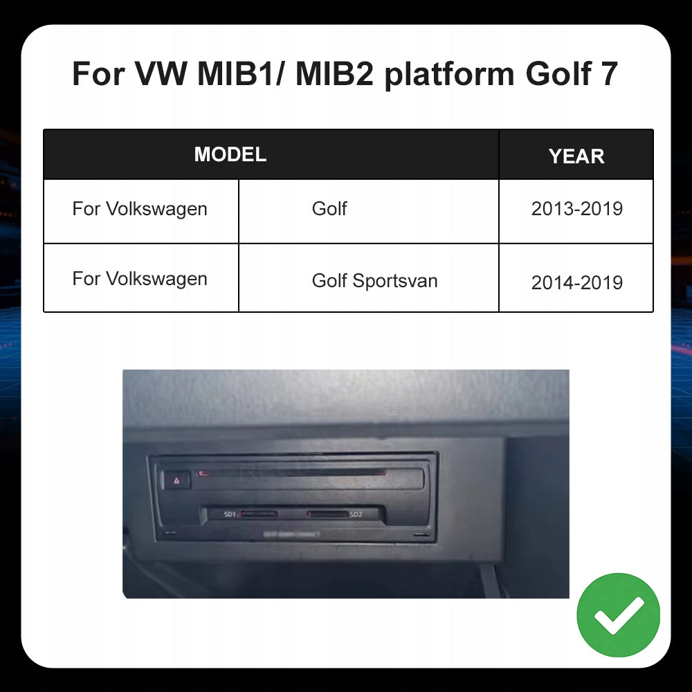 apple Carplay Android Auto for VW Skoda Octavia Golf7 Passat MIB/MIB2 Packaging status original