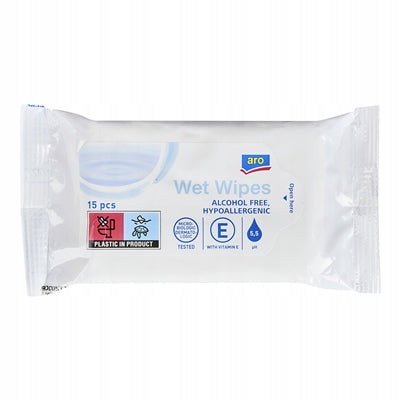 aro Wet wipes small for children 15 pieces