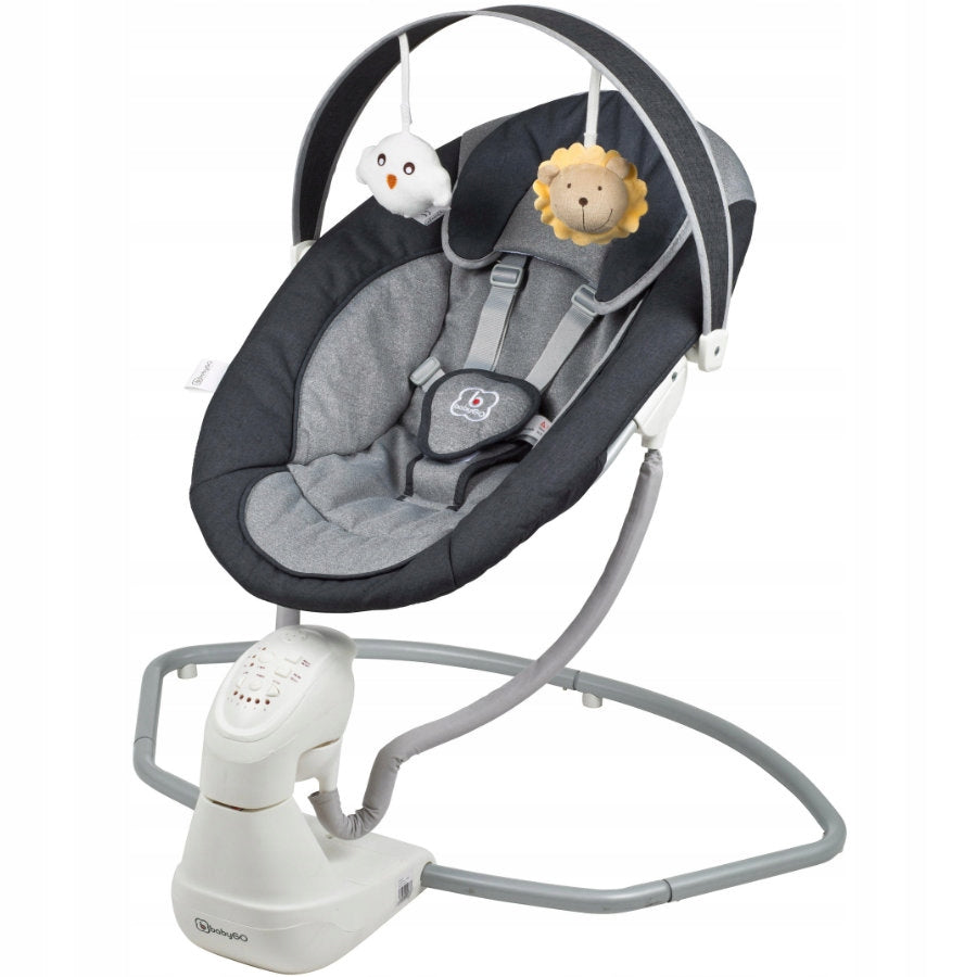 babyGO Cuddly anthracite rocker Brand BabyGO
