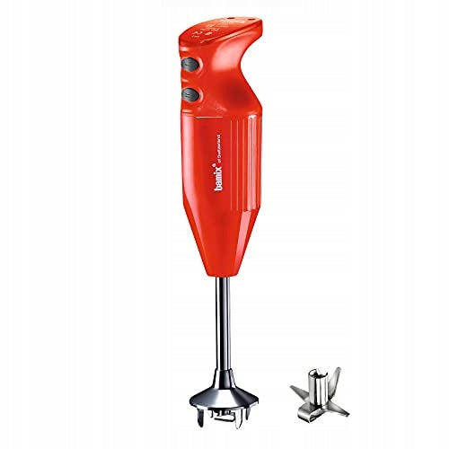 bamix M160 One Hand Blender 160W, 2-Stage, Red